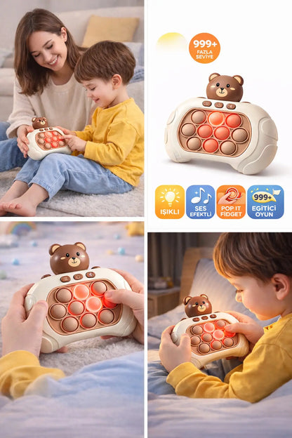 Push Pop Konsol 4 Farklı Oyun Modu